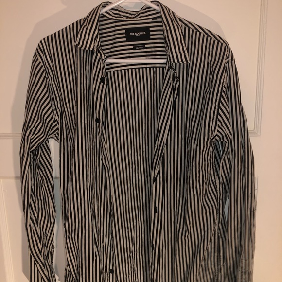 Chemise The Kooples noir et blanc parfait état - Picture 1 of 2